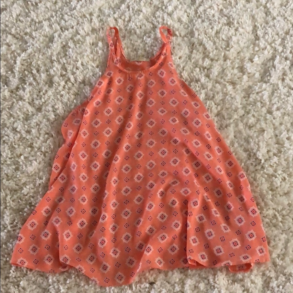 Super cute high neck orange top